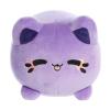 Aurora Enchanting Tasty Peach Ube Purple Yam Meowchi Stuffed Animal - Bright & Colorful Design - Showpiece Plush - 7 Inches view 2