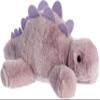 Aurora Adorable Flopsie Stegosaurus Stuffed Animal - Playful Ease - Timeless Companions - Purple 12 Inches view 1