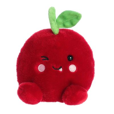 Aurora Adorable Palm Pals Cordial Cherry Stuffed Animal - Fun Collectible Plush for Kids and Adult Collectors - Perfect for Decorating Rooms and Birthday Gifts - Red 6.5 Inches