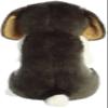 Aurora Adorable Miyoni Tots Sitting Pretty Beagle Pup Stuffed Animal - Lifelike Details Make a Cherished Companion - Perfect for Decorating Bedrooms or Classrooms - White 9.5 Inches view 4