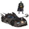 DC Comics, Crusader Batmobile Playset with Exclusive 4-inch Batman Figure, 3 Super-Villain Paper Figures, Kids Toys for Boys and Girls Ages 4+ view 1