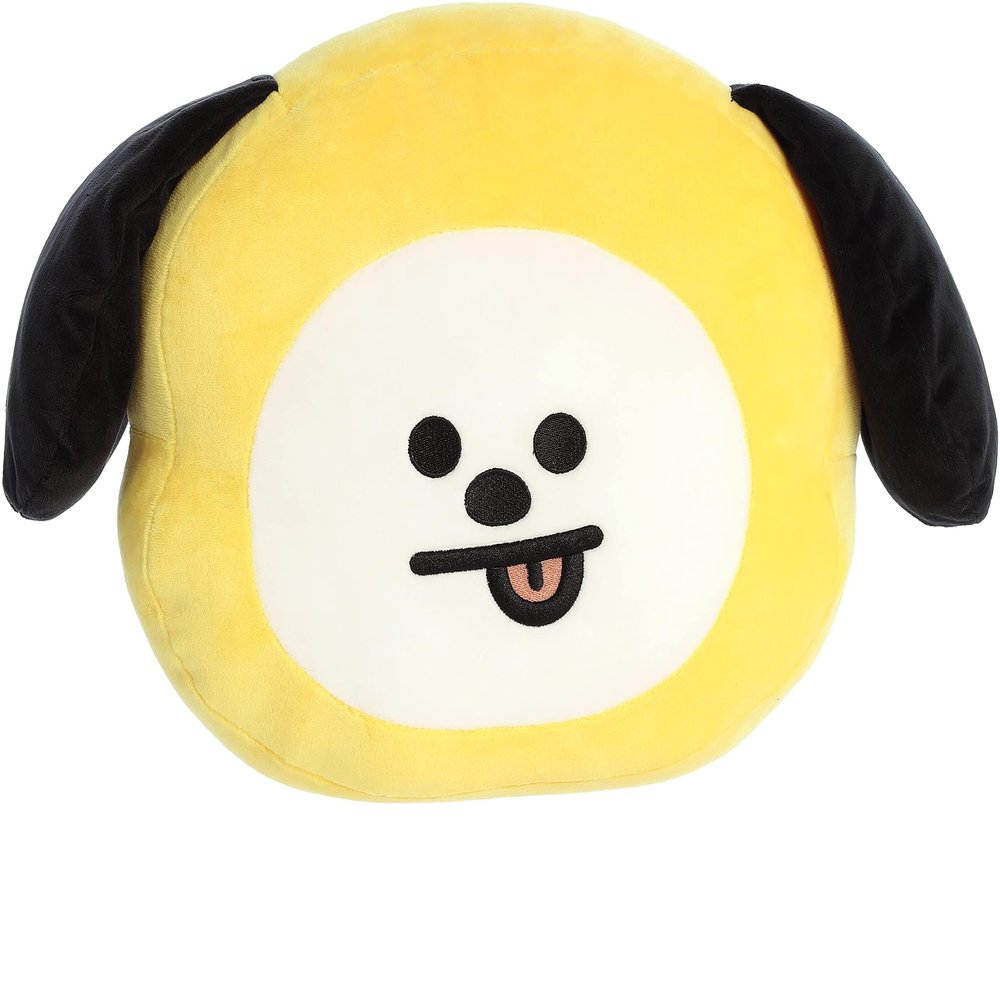 Aurora Lovable BT21 CHIMMY Stuffed Animal - Collectible Fun - Delightful Cuteness - Yellow 15 Inches