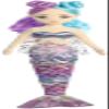 Aurora Enchanting Sea Sparkles Flutter Fashion Sparkles Ophelia Stuffed Doll - Imaginative Play with Magical Companions - Perfect for Kid's Birthdays and Celebrations - Purple 17.5 Inches view 1