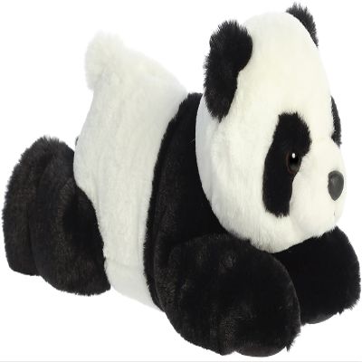 Aurora Adorable Flopsie Bei Bei Stuffed Animal - Playful Ease - Timeless Companions - Black 12 Inches
