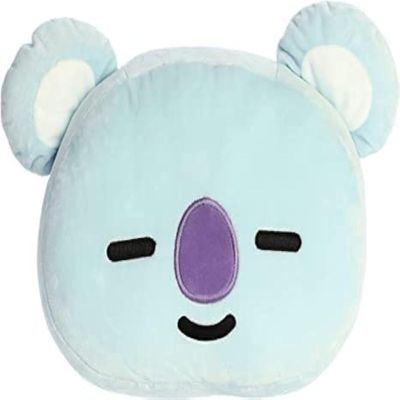 Aurora Lovable BT21 KOYA Stuffed Animal - Collectible Fun - Delightful Cuteness - Blue 13.5 Inches