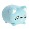 Aurora Enchanting Tasty Peach Marble Soda Meowchi Stuffed Animal - Bright & Colorful Design - Showpiece Plush - Blue 7 Inches view 1