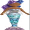 Aurora Enchanting Sea Sparkles Flutter Fashion Sparkles Aurelia Stuffed Doll - Imaginative Play with Magical Companions - Perfect for Kid's Birthdays and Celebrations - Blue 17 Inches view 2