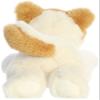 Aurora Adorable Flopsie Peanut Pom Pup Stuffed Animal - Playful Ease - Timeless Companions - White 12 Inches view 4