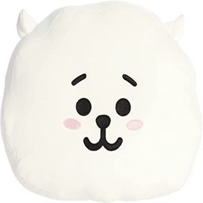Aurora Lovable BT21 RJ Stuffed Animal - Collectible Fun - Delightful Cuteness - White 14 Inches
