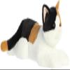 Aurora Adorable Super Flopsie Esmeralda Cat Stuffed Animal - Playful Ease - Timeless Companions - White 27 Inches view 1