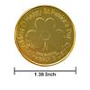 GiftExpress St. Patricks Gold Coins - 144 Count Kids Play Lucky Clover Coin, Shamrock Money Pirate Tokens - Toy Treasure for St. Patricks Day Games, Decorations & Party Favors view 2