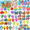 126 Pcs Party Favors for Kids 4-8-12,Valentines Fidget Toys for Boys,Treasure Box Toys for Classroom Prizes,Pinata Filler,Goodie Bag Stuffers,Treasure Chest Carnival Prizes,Easter Basket Stuffers view 1