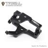 TREAL Aluminum 7075 Servo Mount Compatible with 1/18 TRX-4M Upgrades (Black) view 2