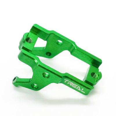 TREAL Aluminum 7075 Servo Mount Compatible with 1/18 TRX-4M Upgrades (Green)