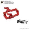 TREAL Aluminum 7075 Servo Mount Compatible with 1/18 TRX-4M Upgrades (Red) view 3