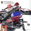 TREAL Aluminum 7075 Servo Mount Compatible with 1/18 TRX-4M Upgrades (Red) view 4