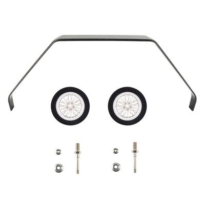 NOBRIM 260# 80CC Carbon Fiber Landing Gear with Wheels for RC Model 515 * 230 * 205 * 40mm