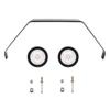 NOBRIM 260# 80CC Carbon Fiber Landing Gear with Wheels for RC Model 515 * 230 * 205 * 40mm view 1