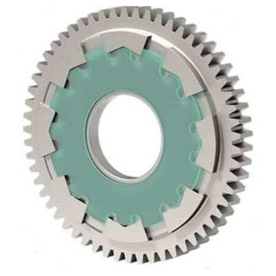 ADORLY HD Steel 57T Spur Gear with Pads, 0.8Mod,for Arrma Blx Mega 3s Big Rock Typhon Granite Senton Vorteks Upgrade Parts ara310947