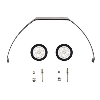 NOBRIM 520 * 160 * 248 * 40mm 300#90CC Carbon Fiber Landing Gear with Wheels for RC Model