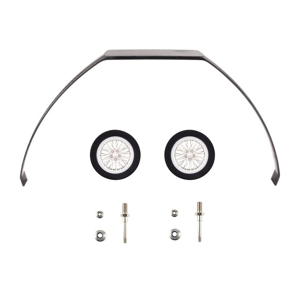NOBRIM 520 * 160 * 248 * 40mm 300#90CC Carbon Fiber Landing Gear with Wheels for RC Model