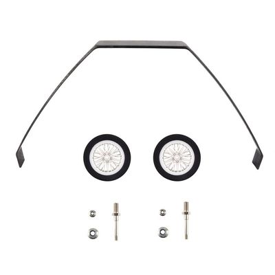 NOBRIM Carbon Fiber Landing Gear 535 * 170 * 262 * 42mm with Wheels YAK80CC RC Airplane
