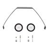NOBRIM Carbon Fiber Landing Gear 535 * 170 * 262 * 42mm with Wheels YAK80CC RC Airplane view 1