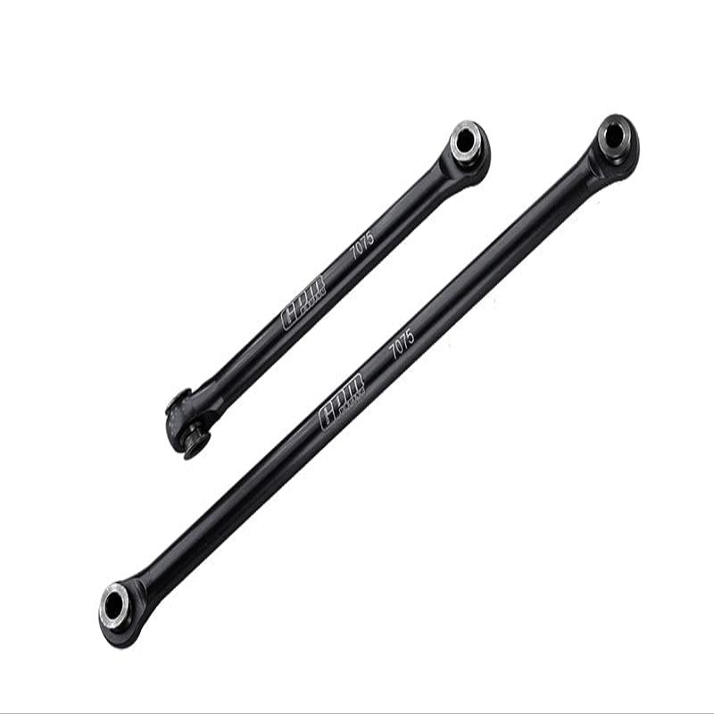 Axial 1/18 UTB18 Capra 4WD Unlimited Trail Buggy AXI01002 Upgrade Parts Aluminum 7075-T6 Front Steering Link Rods - Black