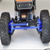 Axial 1/18 UTB18 Capra 4WD Unlimited Trail Buggy AXI01002 Upgrade Parts Aluminum 7075-T6 Front Steering Link Rods - Black view 2