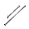 Axial 1/18 UTB18 Capra 4WD Unlimited Trail Buggy AXI01002 Upgrade Parts Aluminum 7075-T6 Front Steering Link Rods - Silver view 1
