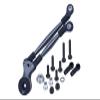 Aluminum Hi-Torque Servo Saver 25T with Aluminum Tie Rod for Tamiya 1/12 RC Lunch Box - Gray Silver view 1