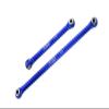 Axial 1/18 UTB18 Capra 4WD Unlimited Trail Buggy AXI01002 Upgrade Parts Aluminum 7075-T6 Front Steering Link Rods - Blue view 1