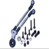 Aluminum Hi-Torque Servo Saver 25T with Aluminum Tie Rod for Tamiya 1/12 RC Lunch Box - Silver view 1