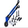 Aluminum Hi-Torque Servo Saver 25T with Aluminum Tie Rod for Tamiya 1/12 RC Lunch Box - Blue view 1