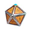 POWER BEAST Dungeon Giant Dice Chest Dice Storage Box, Holder Vault Case, Dungeons and Dragons, D&D, Dungeon Master, Mimic Chest, DND, Dice Jail. Holds 9 Sets of Polyhedral Dice. view 1