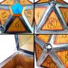 POWER BEAST Dungeon Giant Dice Chest Dice Storage Box, Holder Vault Case, Dungeons and Dragons, D&D, Dungeon Master, Mimic Chest, DND, Dice Jail. Holds 9 Sets of Polyhedral Dice. view 4