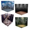 Colaxi 4pieces 1/12 Scale Backdrop Layout Storage Background for Action Figures view 1
