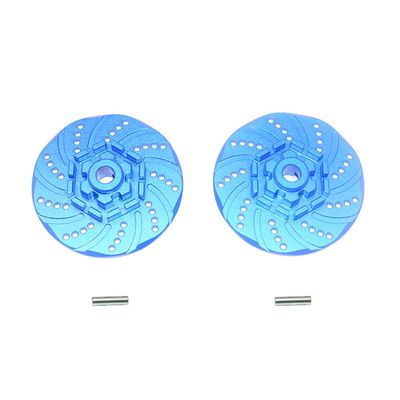 GPM for TRAXXAS 1/10 MAXX Monster TRUCK-89076-4 Aluminum Alloy Dragon Claw Fixed, Left and Right Whirlwind Design, Hexagonal Thickened 2MM Brake disc