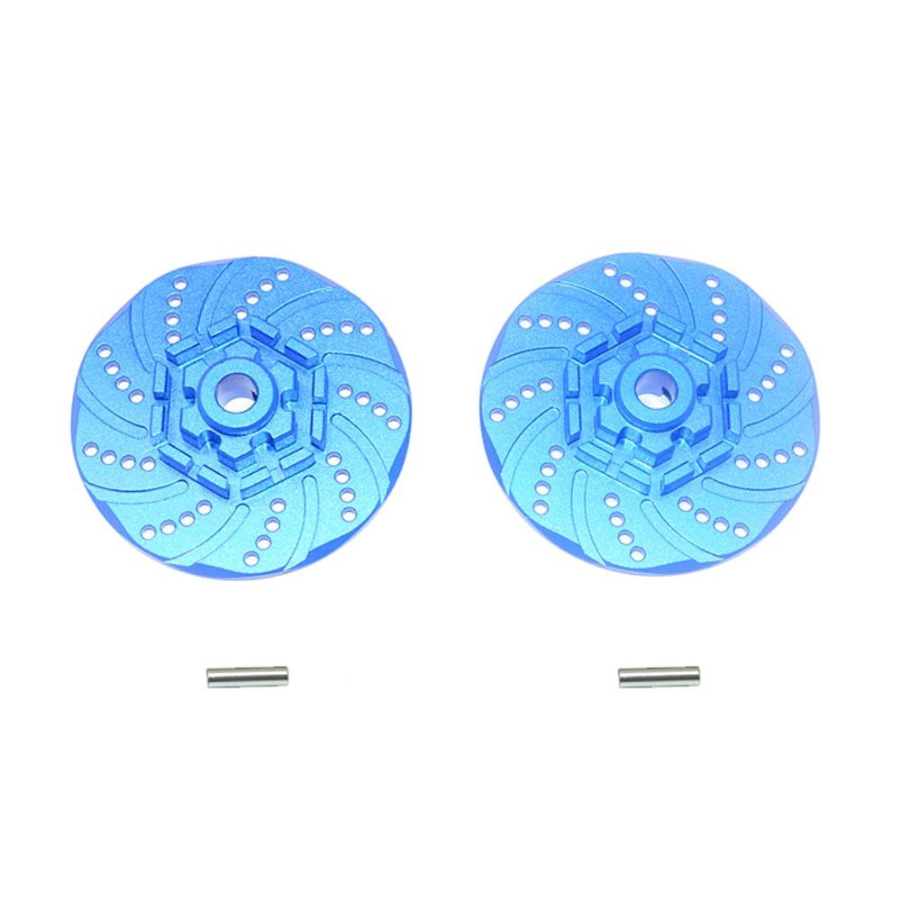 GPM for TRAXXAS 1/10 MAXX Monster TRUCK-89076-4 Aluminum Alloy Dragon Claw Fixed, Left and Right Whirlwind Design, Hexagonal Thickened 2MM Brake disc