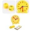 Colaxi Teaching Clock Toy, Toddler Teaching Time, with 12 Learning Card, Analog and Numbers Time Clock for Homeschool Toddlers Children view 2