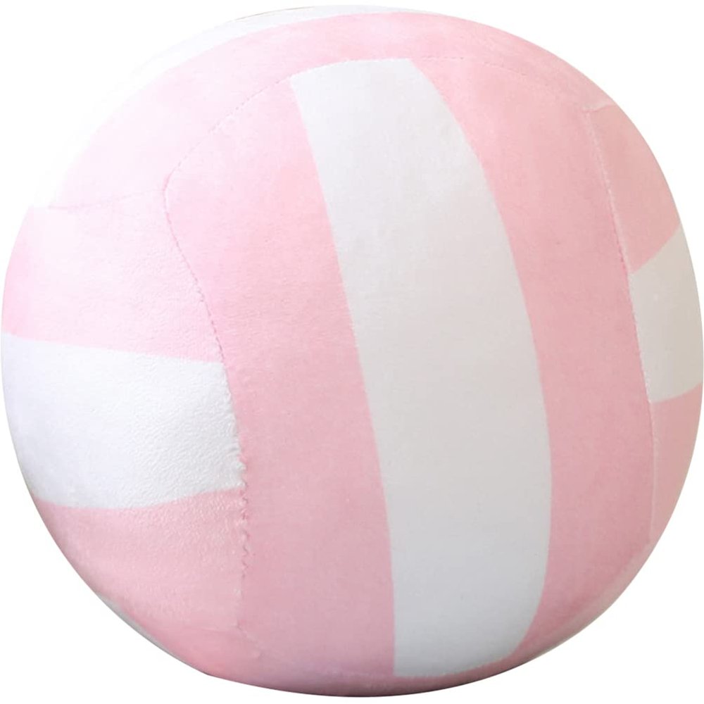Childrens Plush Volleyball, Fluffy Stuffed Volleyball Pillow, Soft Plush Pillow, Stuffed Stuff for Boy Girls Mini
