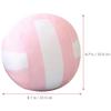 Childrens Plush Volleyball, Fluffy Stuffed Volleyball Pillow, Soft Plush Pillow, Stuffed Stuff for Boy Girls Mini view 3