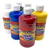 Cra-Z-Art Washable Poster Paint Bulk, Assorted Colors 16oz each bottle, 6 count view 2