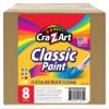 Cra-Z-Art Washable Classic Paint Bulk Pack 8ct, Assorted Colors 4oz each bottle, 32oz view 3