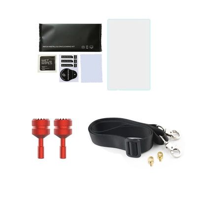 ABZEKH Drone Accessories 3 in 1 for DJI RC Remote Control with Screen Belt Neck Lanyard Strap+ Glass Film+ Joystick for DJI mini 3pro for Mavic 3 Classic