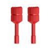 ABZEKH Drone Accessories 2pcs Joystick for DJI RC Remote Control with Screen Lengthen Thumb Stick for DJI mini 3pro /mini 3 /Mavic 3 Classic Drone (Color : Red) view 1