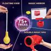Skirfy Magic Kit-75+ Magic Tricks for Kids Age 6-8,Perfect Magic Toys for Kids,Featuring with Floating Vase,Double Magic Bag,Magic Mirror-Great Birthday Gifts for Boys Girls view 4
