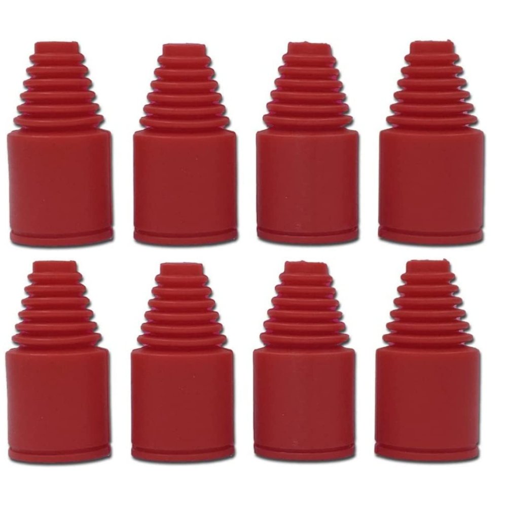 ADORLY 8pcs Axle Boot Set for Wicked Edge Ball Joints Hpi Baja Rovan 5B 5T 5Sc King Motor Redcat Rampage Mt v3,22 x 47mm Red