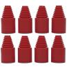 ADORLY 8pcs Axle Boot Set for Wicked Edge Ball Joints Hpi Baja Rovan 5B 5T 5Sc King Motor Redcat Rampage Mt v3,22 x 47mm Red view 1