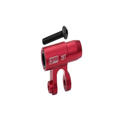 Aluminum 6061-T6 Standard 25T Steering Servo Horn for 1:5 Traxxas X Maxx 6S / X Maxx 8S / XRT 8S Monster Truck Upgrades - Red